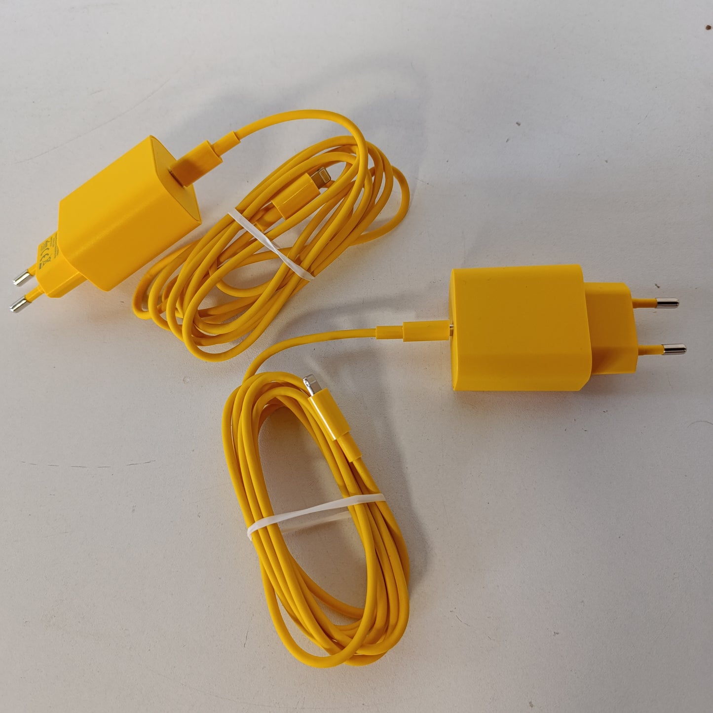 269004 - Kabllo Karikimi për iPhone, [I Certifikuar nga MFi] 2 Kabllo 2M, USB-C në Lightning për iPhone 14 13 12 11 Pro Max XS XR X 8 7 6 Plus 5 iPad, i Verdhë