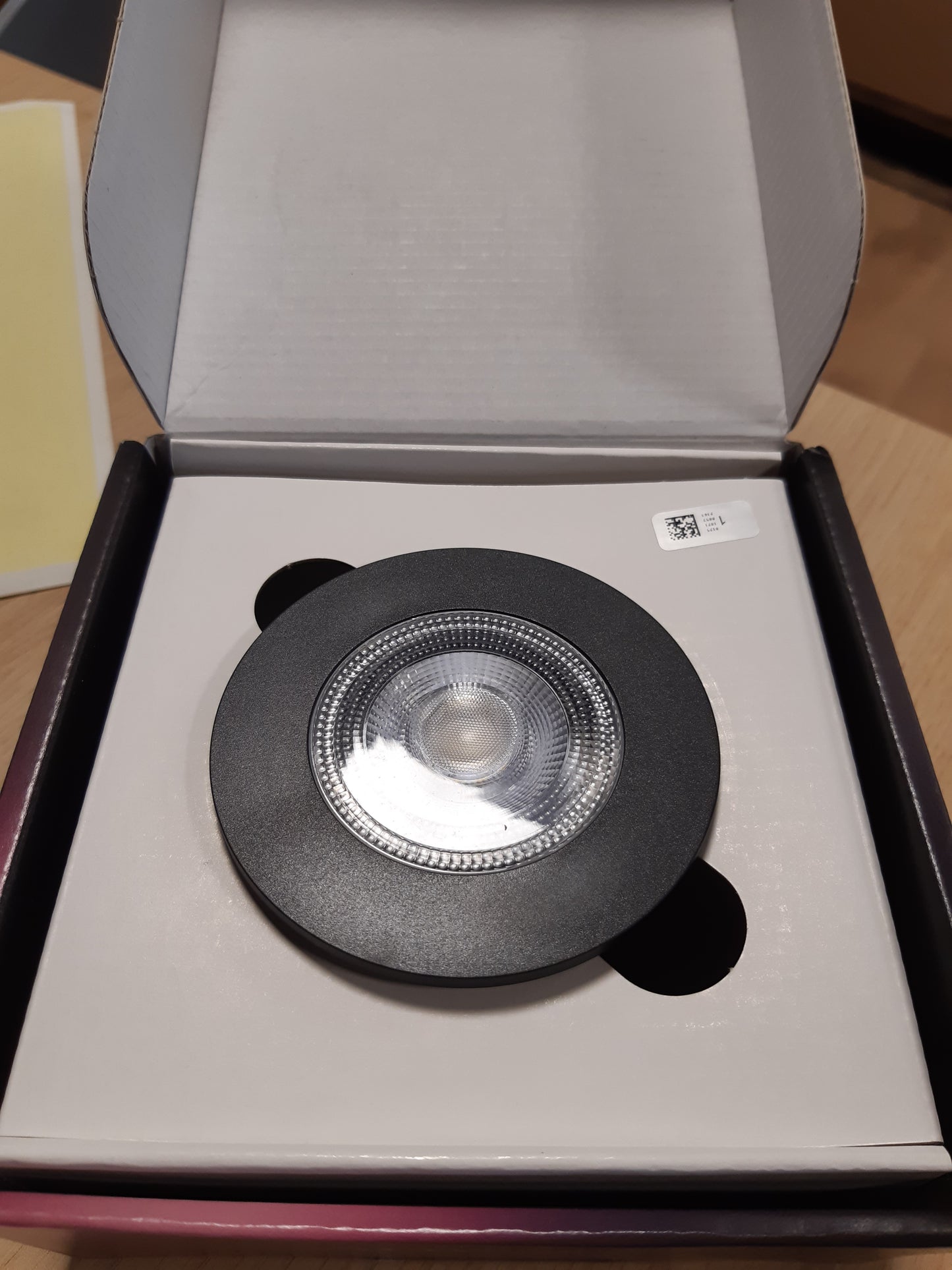 239359 - Ndriçues Smart Smartlight me Ngjyrë të Zezë - Pajisje për Shtëpi Ndriçim për Ngrohje Dekori Banjo Dush Brendshme Gjumi Kuzhinë - 230V, Klasa 2 (Izolim i Dyfishtë), IP65/IP20, Moduli LED F [Klasa e Energjisë G]