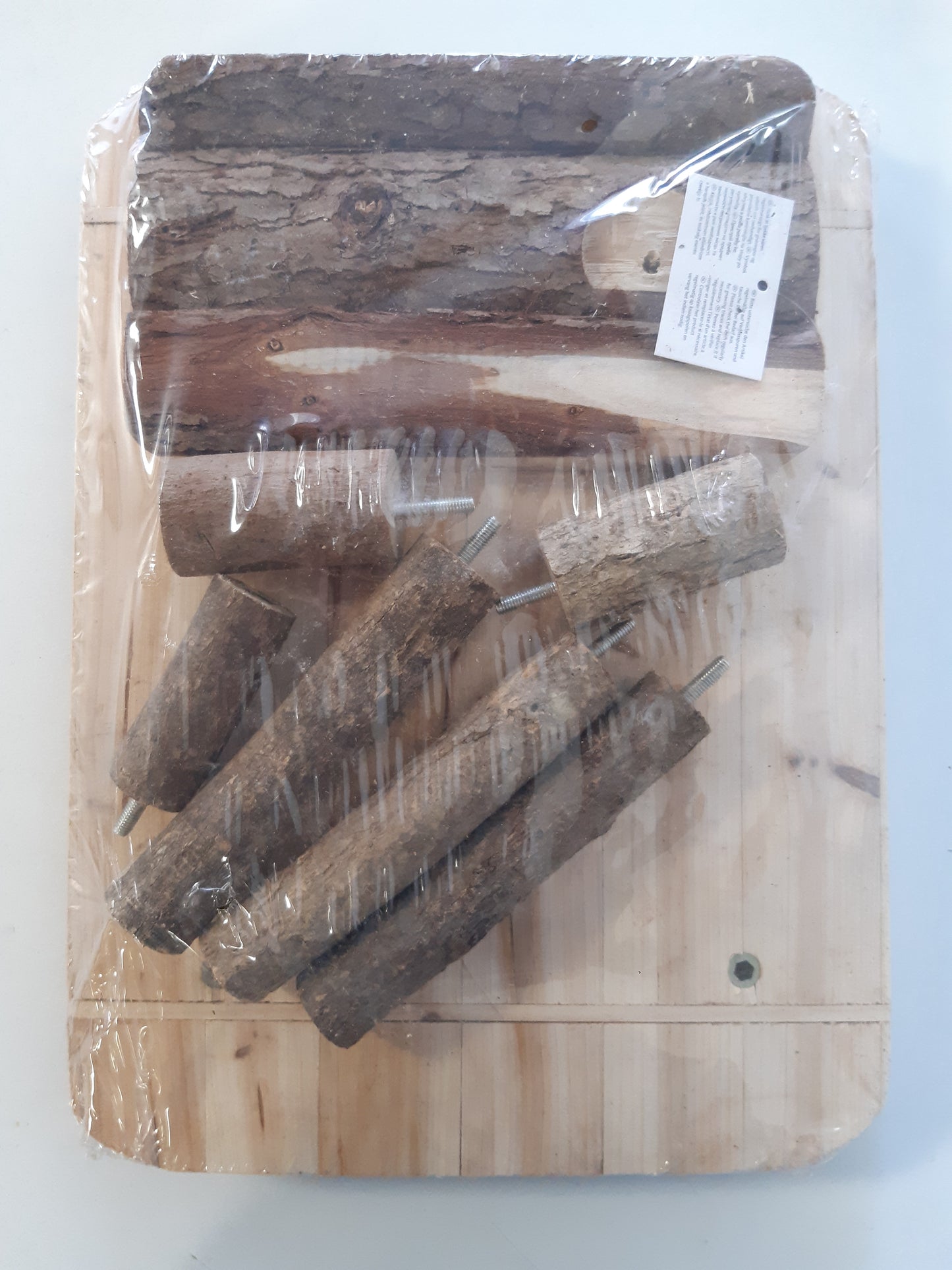 202254 - TRIXIE Strehë Natyrale Jetese dhe Vend Pushimi me Shkallë, Madhësia 37 × 17 × 28 cm, Modeli 62262