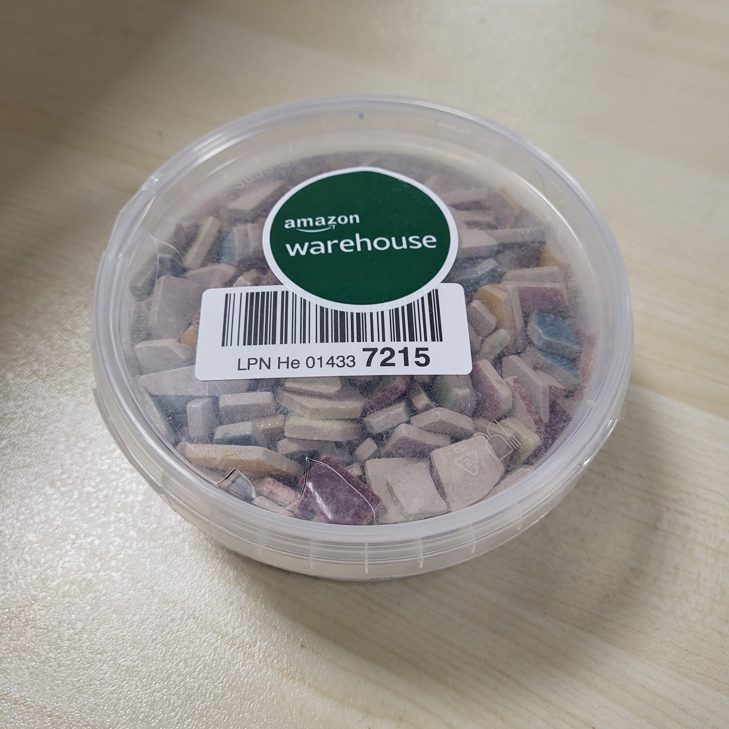 262321 - RAYHER - Përzierje Mozaiku Fun Ceramica, 500g, argjilë me xham të ngjyrosur, ngjyra ylberi