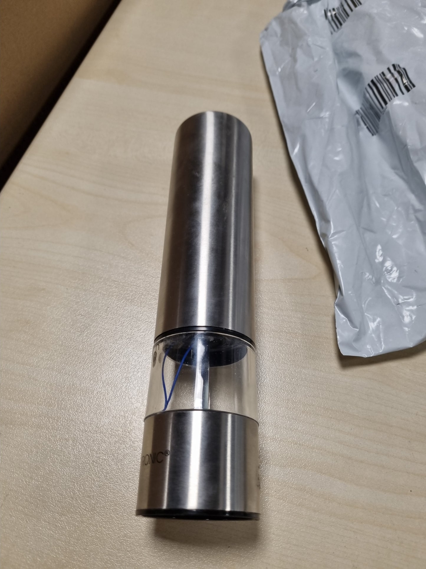 224991 - CLATRONIC Mulli elektrik për kripë dhe piper PSM 3004 N | Mekanizëm bluarjeje qeramik | I trashë deri i imët | Me dritë | Funksionim me një dorë | 1 copë
