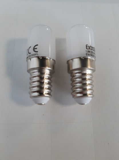 243001 - EXTRASTAR Llampa LED E14 1.8W, Ekuivalente me llamba halogjene 14W, E bardhë e ngrohtë 3000K, Pako me 2