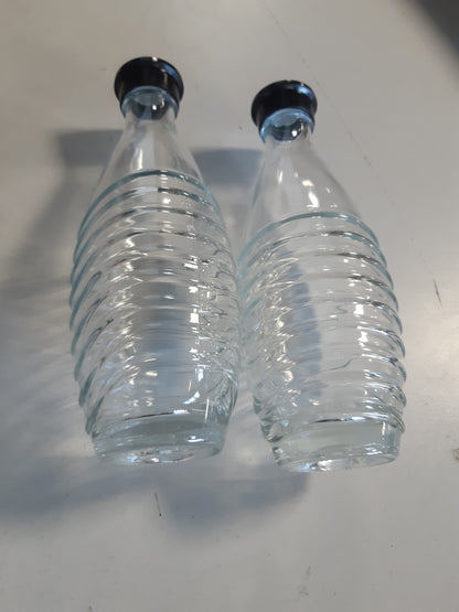 215775 - SODASTREAM Karafe qelqi – Set prej 2 shishesh x 0.7L, të përputhshme vetëm me makinat Penguin dhe Crystal, të përshtatshme për lavastovilje