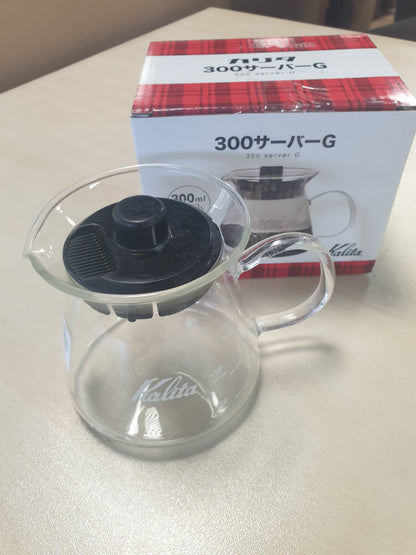 255876 - KALITA Glass 300-G Servirje, 300 ml, transparente
