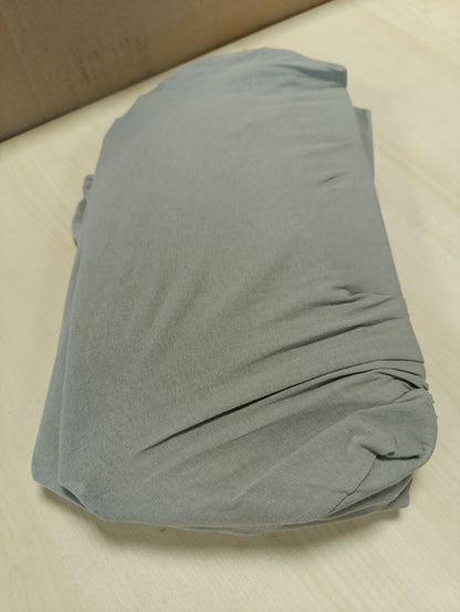 224817 - NPLUSEINS pako me 2 mbulesa jastëkësh për jastëkë ortopedikë madhësisë S - çarçafë të montuar 1450.2049, 30-35 x 45-50 cm, gri