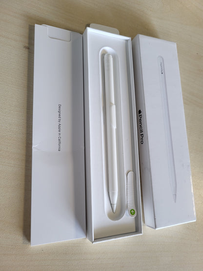 266066 - APPLE Pencil Pro, precizion perfekt në piksel, ndjeshmëri ndaj presionit dhe pjerrësisë, vonesë e ulët, për shënime dhe vizatime