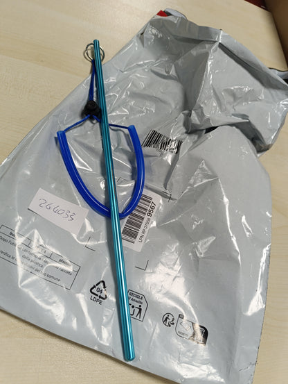264033 - ZALATI Shkop zhytjeje, Shkop tregues zhytjeje me litar kundër humbjes, Litar kyçi, Bërës zhurme prej lidhjeje alumini, Pajisje sigurie nënujore për sporte ujore dhe zhytje
