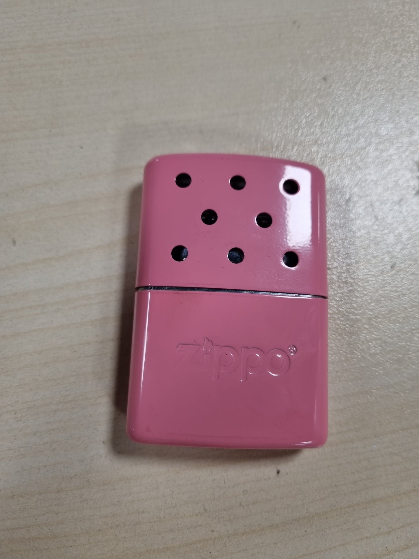 222053 - ZIPPO Ngrohës duarsh, 6 orë nxehtësi, mbushet me lëng çakmaku, ripërdorues, Rozë