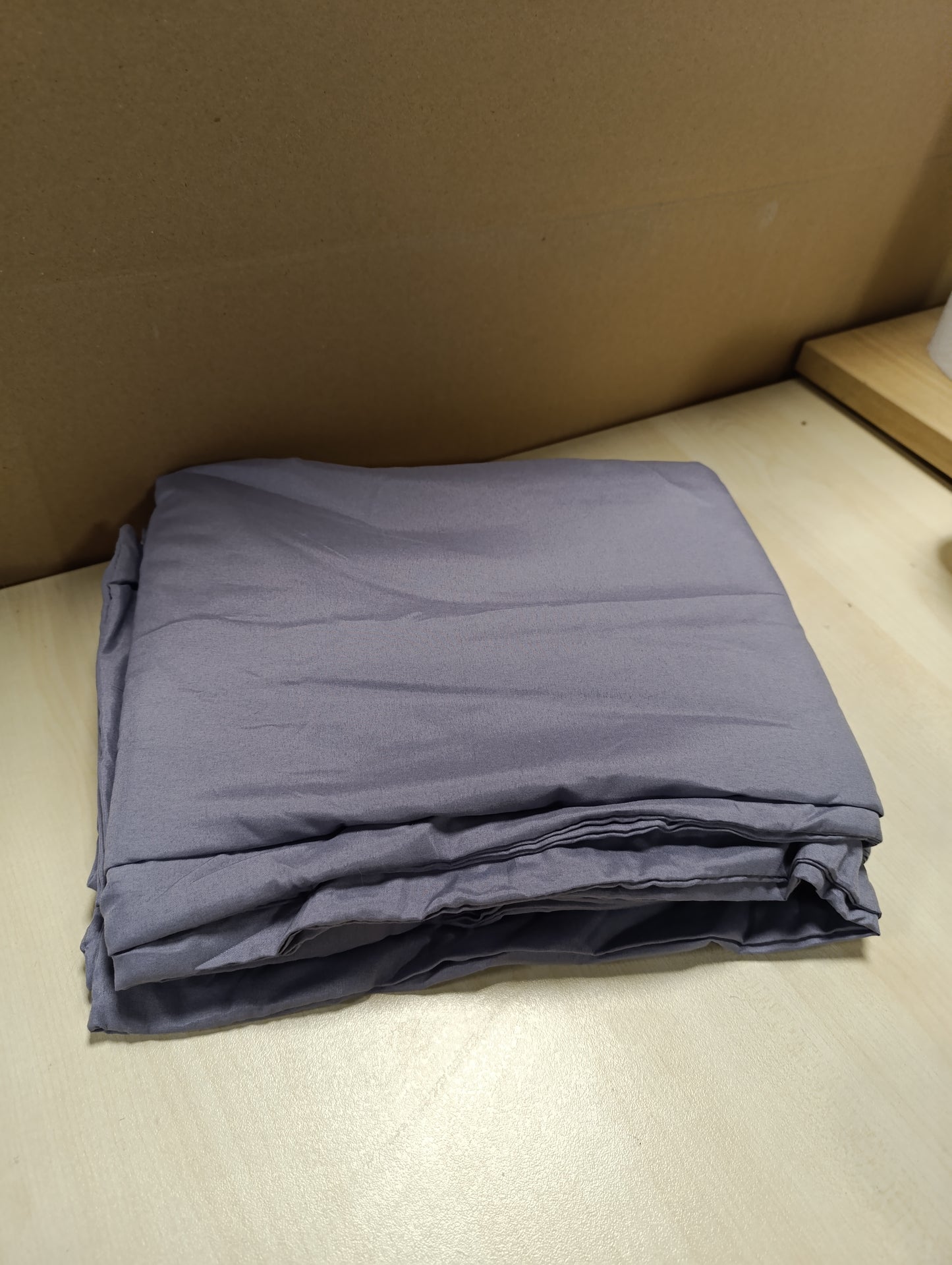 247329 - BEDSURE Set çarçafësh 200x200 me 3 pjesë, gri-vjollcë - 1 mbulesë jorgani 200x200 cm + 2 mbulesa jastëku 80x80 cm, Oeko-Tex, mikrofibër poliesteri vjollcë