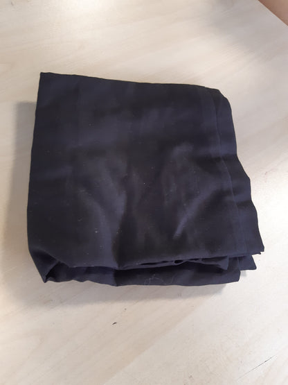 211768 - DREAMZIE Mbulesë Jastëku 40x80cm, Set 2 Copë, Mikrofibër i Çertifikuar Oeko-Tex, E Butë dhe e Lëmuar, Ndjesia e Lëkurës së Pjeshkës - Ngjyra e Zezë