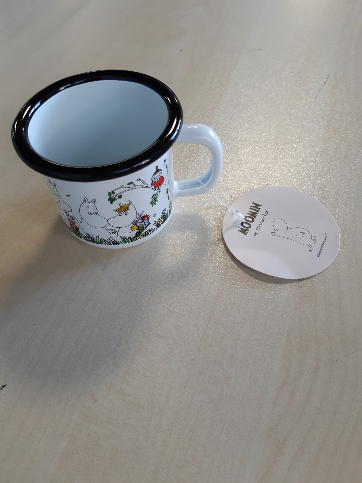 214889 - MUURLA Henkelbecher/Henkeltasse - Familja Moomin - Smalt - 150 ml