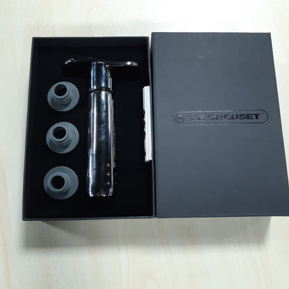 250369 - LE CREUSET - Set Pompash Vere me 3 Tapa, Metal i Zi, Zamak, WA 137, 59014016001625