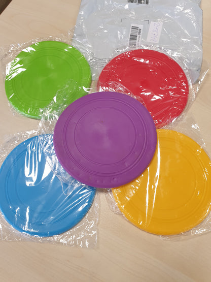 248748 - GYWHOOFT Set me 5 Pjesë Frisbi për Qen, Lodër Frisbi Gome, 17.5 cm