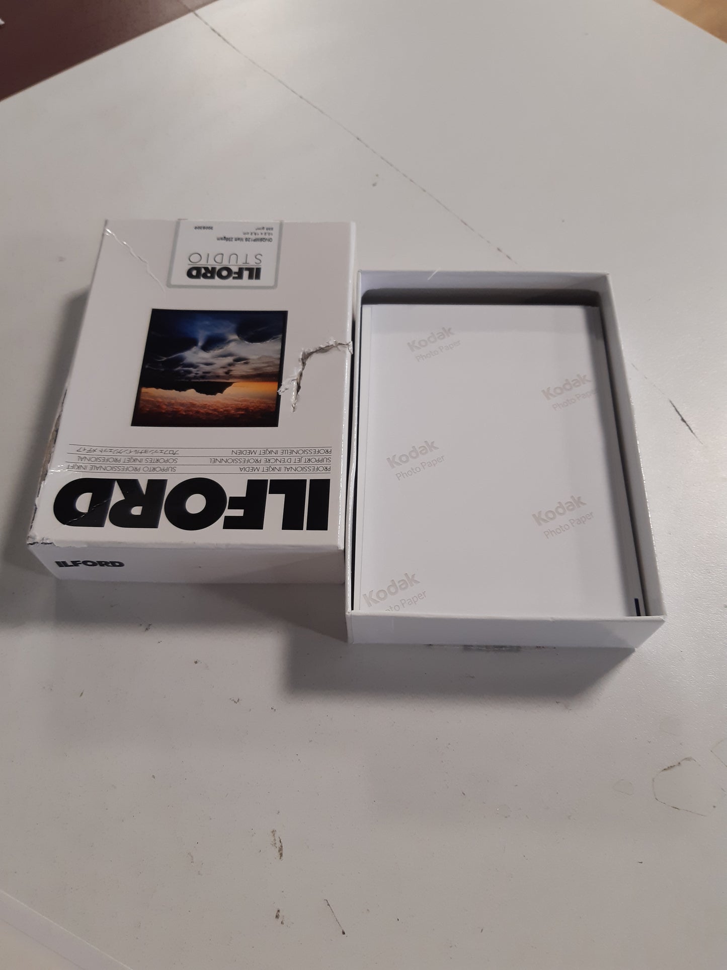 269372 - ILFORD STUDIO Kartolinë Matt, 235 gsm/12 mil, 102 mm x 152 mm, 100 Blatt