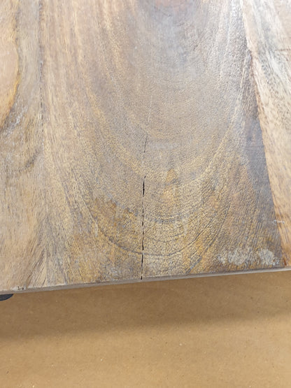 265243 - VIDA XL Sipërfaqe Tavoline Drejtkëndëshe 100x50x3,8 cm Dru i Masiv Mango