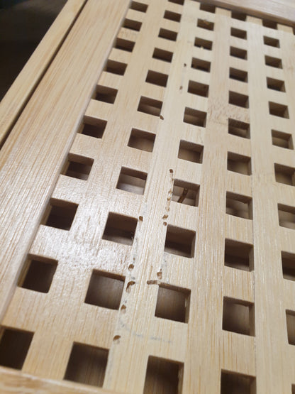 228634 - ZELLER Kuti çelësash, bambu, afërsisht 19 x 6 x 27 cm