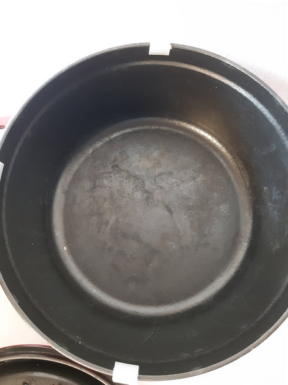 239219 - STAUB, Ena prej Gize të Emaluar me Kapak, e Përshtatshme për Të Gjitha Sobat, Përfshirë Induksionin, Për 4 Persona, E Rrumbullakët, 24 cm, 3.80 L, 5 kg, Bordo