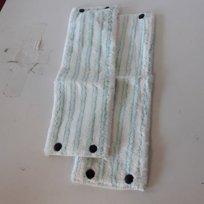 248476 - LEIFHEIT 2 mbulesa mopi për mopin Clean Twist M Micro Duo, 33x15cm, mbulesë zëvendësuese, sistem klikimi, leckë pastrimi mikrofibre