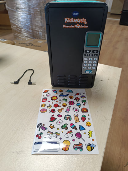 221878 - VTECH KidiSecrets, My MagicLocker e Zezë dhe e Gjelbër, Kasafortë Sekrete me Kod, për fëmijë 6-12 vjeç