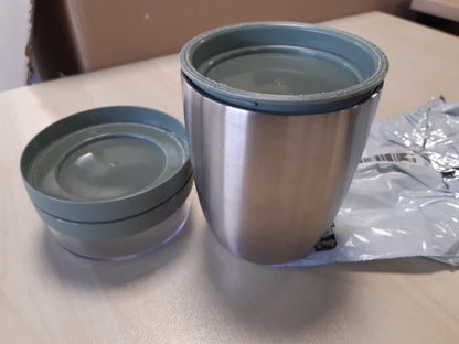 245992 - MEPAL Enë Termos Ellipse - Tenxhere Termo për Dreka - Filxhan Praktik për Kos dhe Supë - Kapacitet 500 + 200 ml - Mban Ushqimin të Nxehtë për 6-8 Orë dhe të Ftohtë për 12 Orë - Sherbelë Nordike