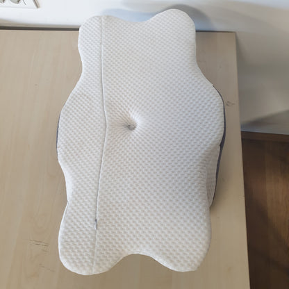 239728 - Jastëk Silencomfort me shkumë memorie, jastëk ergonomik me kthim automatik, jastëk ortopedik për lehtësimin e dhimbjeve të qafës