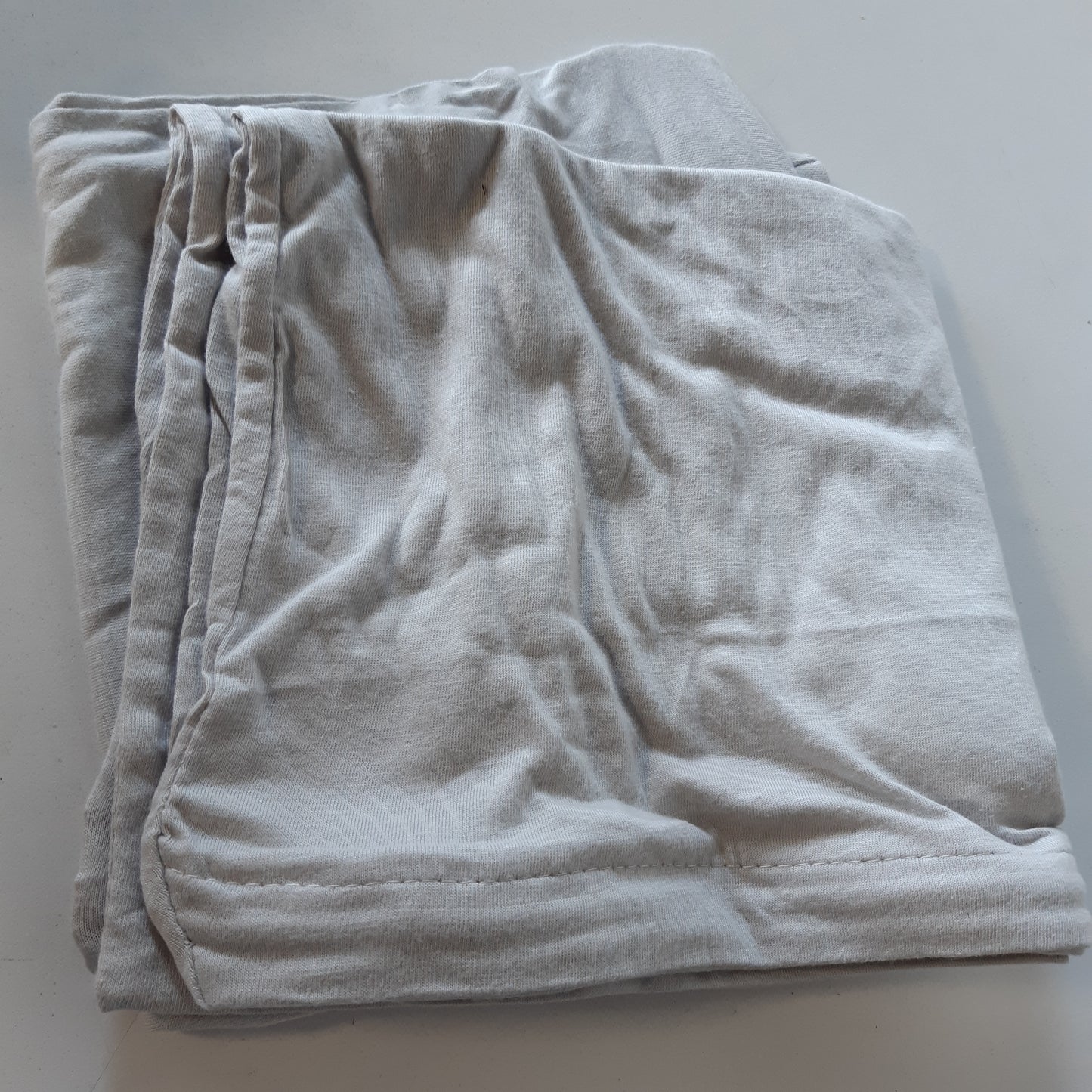 181199 - BLUMTAL - Set 2 Copësh e Mbulesave për Jastëk 100% Pambuk Xhersi 40x40cm, Gri e Çelët, e Çertifikuar nga Oeko-Tex, me Zinxhir