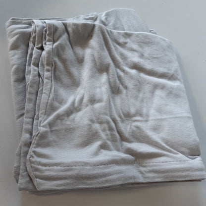 181199 - BLUMTAL - Set 2 Copësh e Mbulesave për Jastëk 100% Pambuk Xhersi 40x40cm, Gri e Çelët, e Çertifikuar nga Oeko-Tex, me Zinxhir