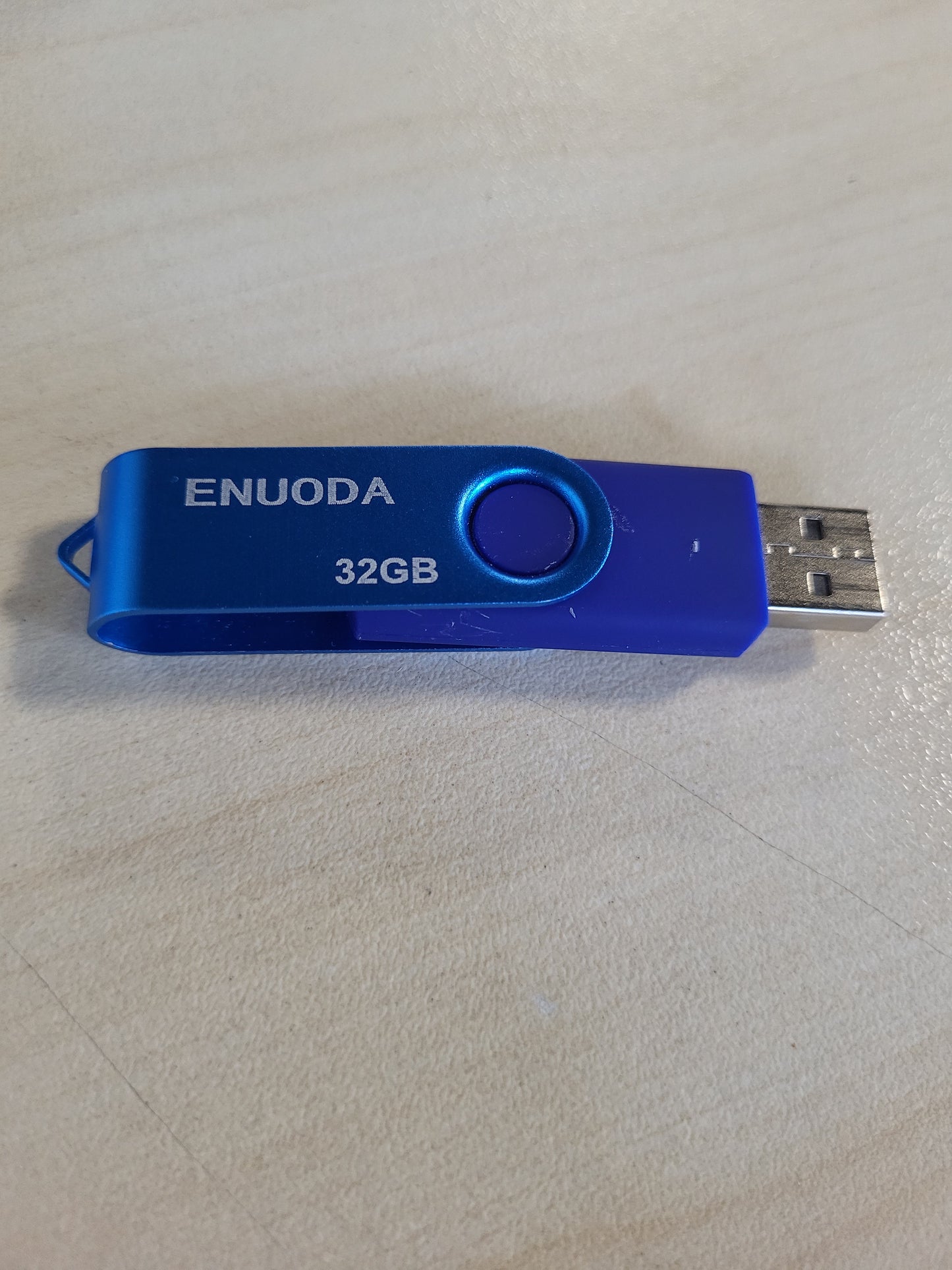 269538 - ENUODA Njësi memorieje USB 64GB, USB 2.0 Mini Portative me dritë LED për ruajtje dhe kopje rezervë (Vjollcë)