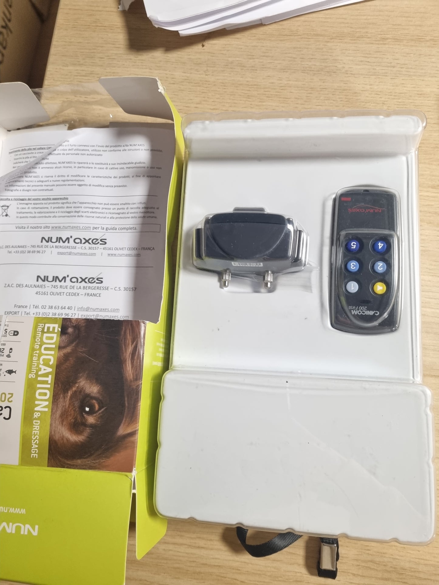 199097 - NUM'AXES Qafore Stërvitjeje Canicom 200 për Qen