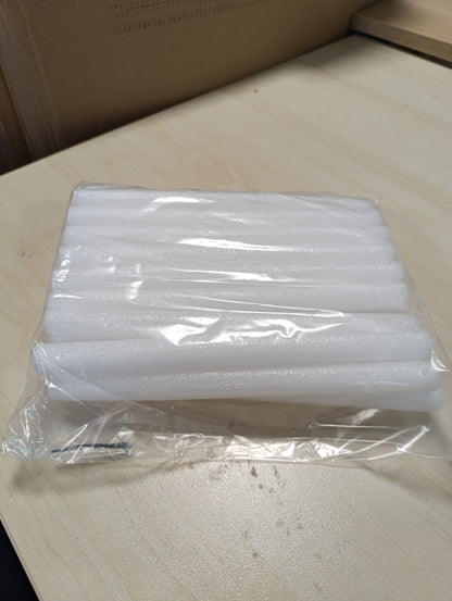 263704 - 25 COPË SHIRITA SHKUMË për DIVANE, Shkopinj Shkumë 26 cm, Anti-rrëshqitës për Mbulesa Divanesh