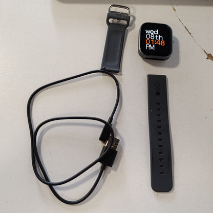 267876 - CMF ORË INTELIGJENTE Nothing Watch Pro, Ekran AMOLED 1.96", Monitor Fitnesi, GPS me Shumë Sisteme, Thirrje Bluetooth me Ulje të Zhurmës AI, Jetëgjatësi Baterie deri në 13 Ditë - Gri e Errët