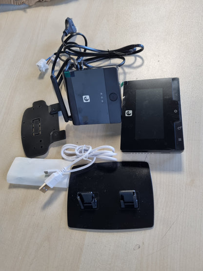213117 - GARZA Termostat inteligjent pa tel WiFi për ngrohje, i programueshëm, me ekran me prekje, 2.4 GHz