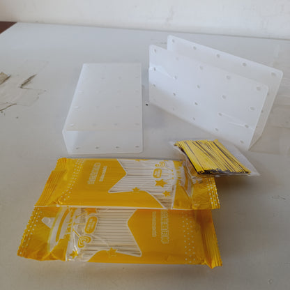 224780 - Set me 452 mbajtëse për ëmbëlsira, mbajtëse transparente për dekorimin e eventeve