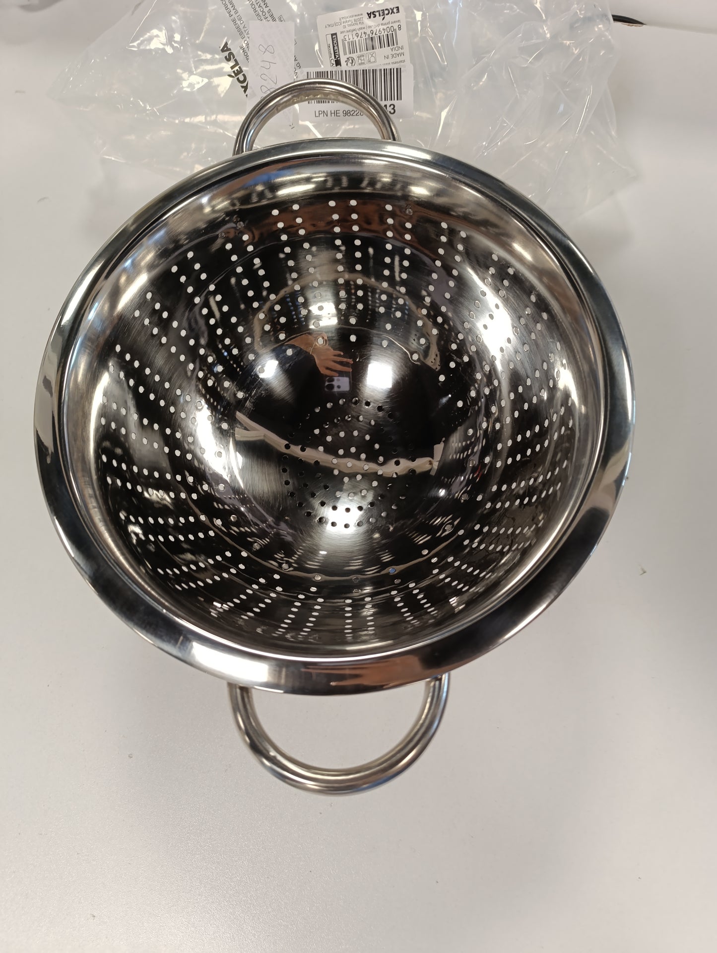 188248 - EXCELSA Kullesë Tradicionale, Prej Çelik Inoks, Ngjyra Argjendi, Madhësia 22 cm