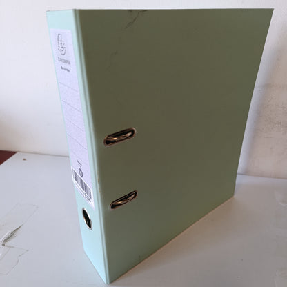 269609 - EXACOMPTA Ref. 53239E Skedar A4 Prem'Touch AUTENTIK me levë, shpinë 80 mm, mekanizëm 80 mm, Dimensionet e jashtme: 32 x 28.5 x 8 cm, Formati i arkivimit A4