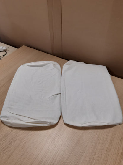 248822 - MBULESA JASTËKU XHERSI NPLUSEINS - Set prej 2 mbulesash jastëku me qafë, 1389.1908, 40 x 15 cm, Natyrale