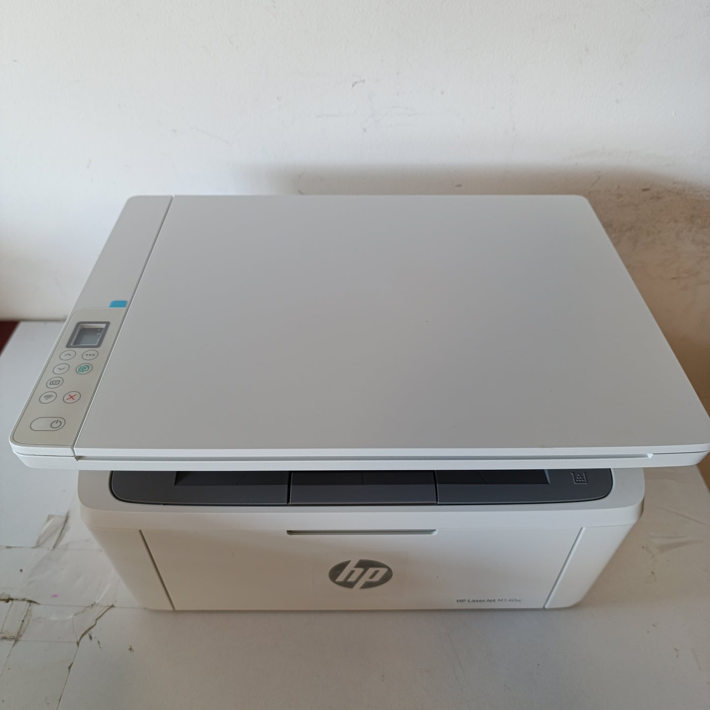 267584 - HP LASERJET MFP M140W – Printer Lazer Shumëfunksional, Mono Laser, Printer, Skaner, Fotokopjues, Printim Dupleks, DIN A4, WLAN, AirPrint, Bardh e Zi