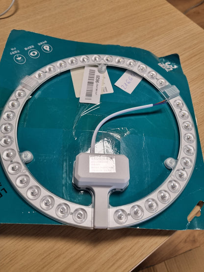 216644 - NIZIRIOO - KIT KONVERTIMI I MODULIT LED 36W: SET KONVERTIMI LLAMBASH UNAZË, LLAMBË DIFUZIONI RRETHORE E BARDHË PËR LLAMPA TAVANI DHE MURI, LLAMBË FLUORESHENTE RRETHORE