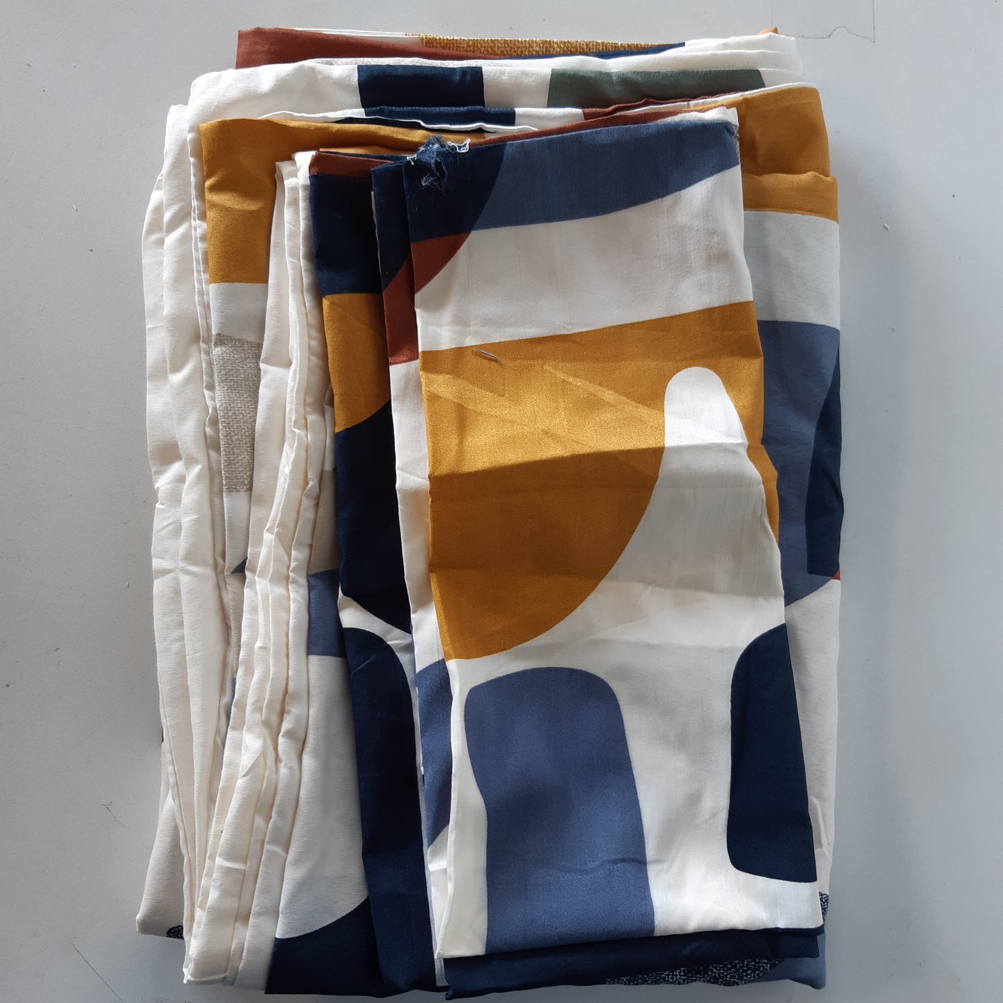 262868 - CÃ”TE DECO Set çarçafësh me printim 140x200cm, Mbulesë jorgani 140x200cm + 1 Mbulesë jastëku 63x63cm, mikrofibër