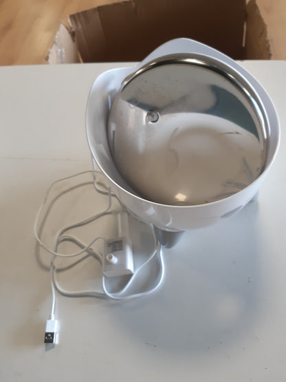255519 - CATIT Shatërvan për mace Pixi prej çeliku inox, 2.5 L, i bardhë