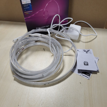 255242 - SET BAZË SHIRITASH NDRIÇIMI LED INTELIGJENTË 5M PHILIPS HUE PËR AMBIENTE TË BRENDSHME, 1 COPË, NDRIÇIM INDIREKT I KONTROLLUESHËM ME APLIKACIONIN HUE, SHIRITI LED FUNKSIONON ME ALEXA, GOOGLE ASSISTANT DHE APPLE HOMEKIT