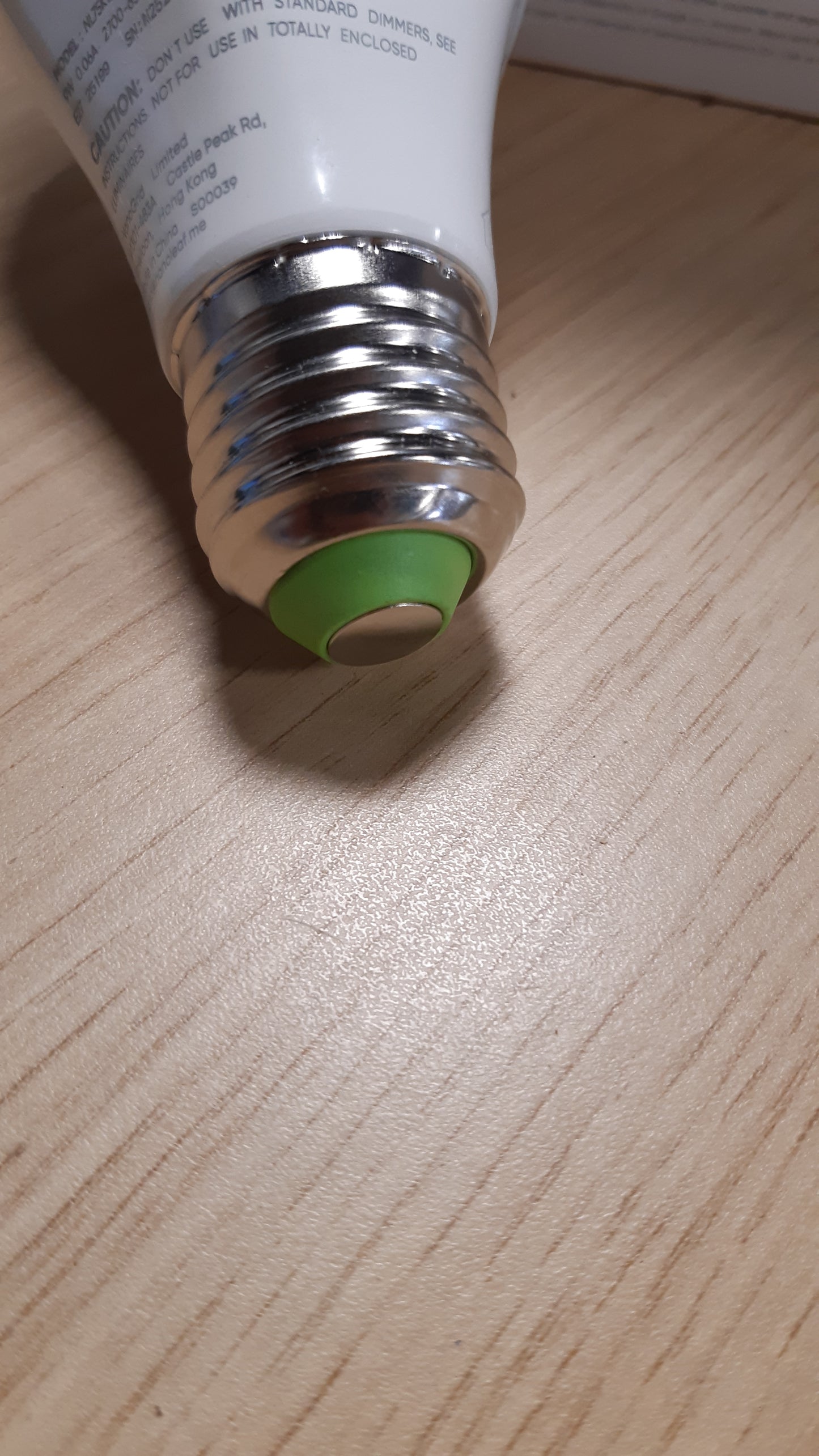 221353 - NANOLEAF Llampa WLAN E27, 4 llamba LED RGBW, 16 milion ngjyra, Kontroll me Aplikacion dhe Zë, Pajtueshmëri me Alexa, Apple dhe Google Home