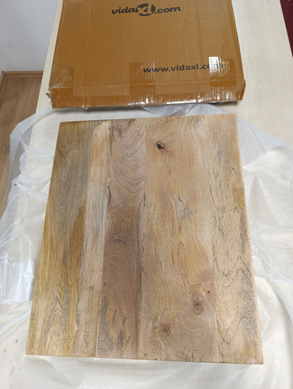 244599 - VIDA XL Sipërfaqe Tavoline Drejtkëndëshe 60x50x2,5 cm Dru i Masiv Mango