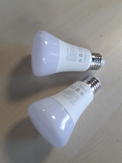 218455 - PHILIPS HUE Pllaka Dyshe e Bardhë E27, 2x1055lm, Dritë e Bardhë e Ngrohtë, Kontrollueshme me Aplikacion, Pajtueshme me Amazon Alexa
