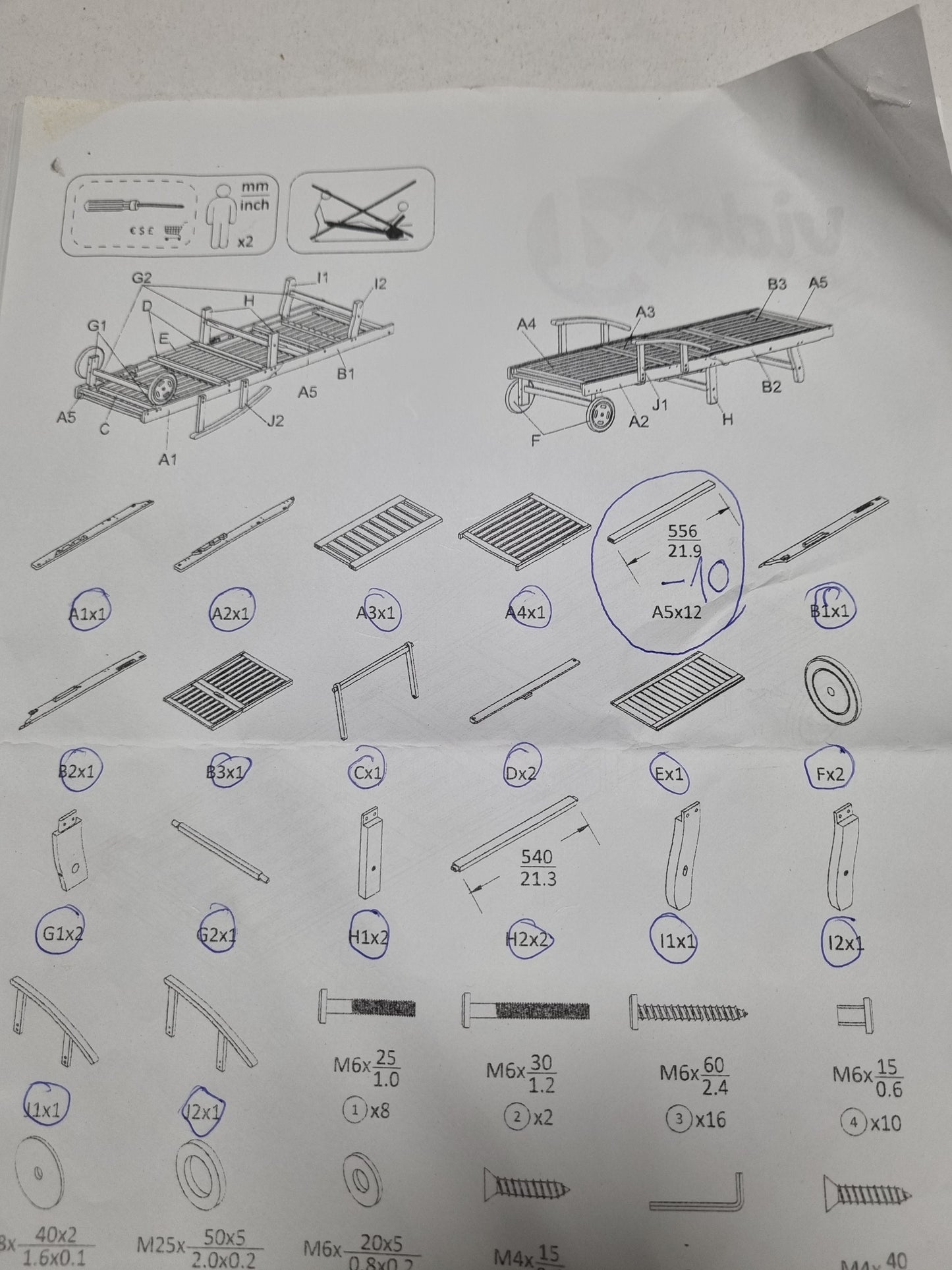 141769 - vidaXL Shezllon Dielli prej Druri Tiku të Fortë