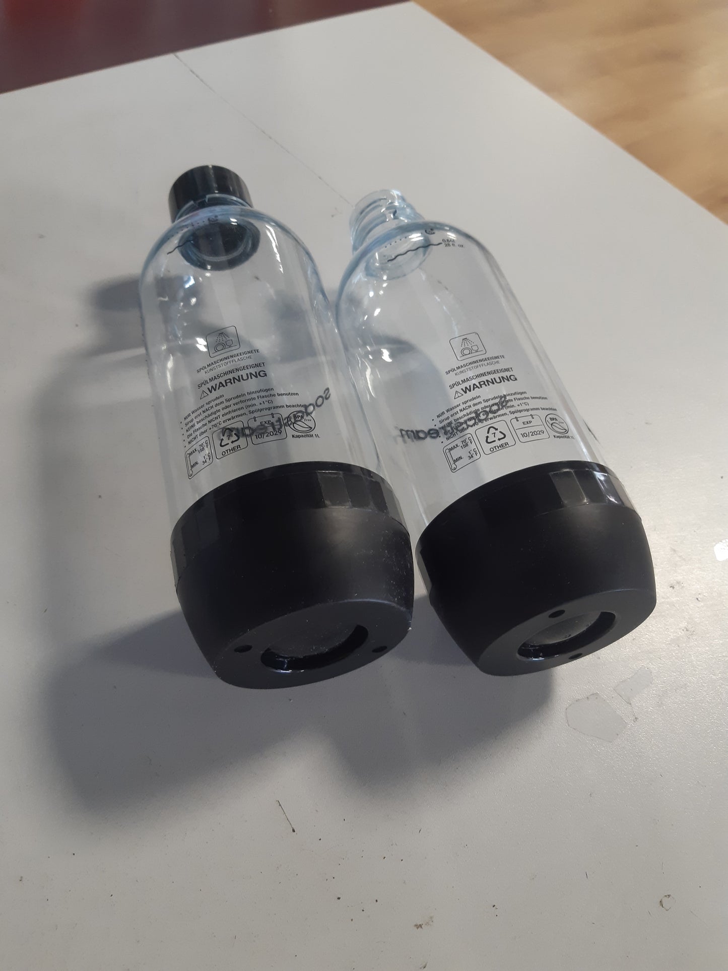 223962 - SODASTREAM Shishe zëvendësuese DuoPack Tritan 1L - 2 shishe PET 1L - E Zezë