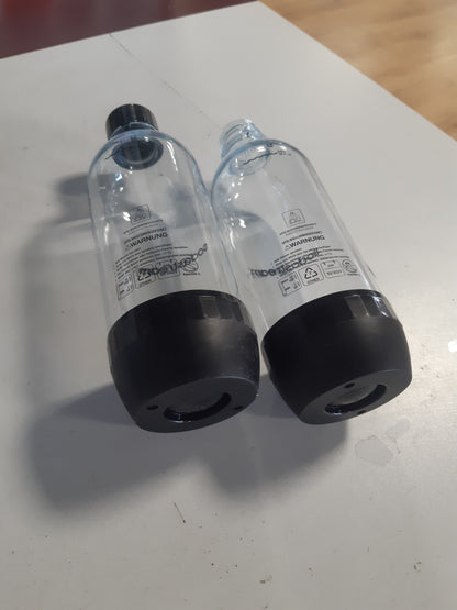 223962 - SODASTREAM Shishe zëvendësuese DuoPack Tritan 1L - 2 shishe PET 1L - E Zezë