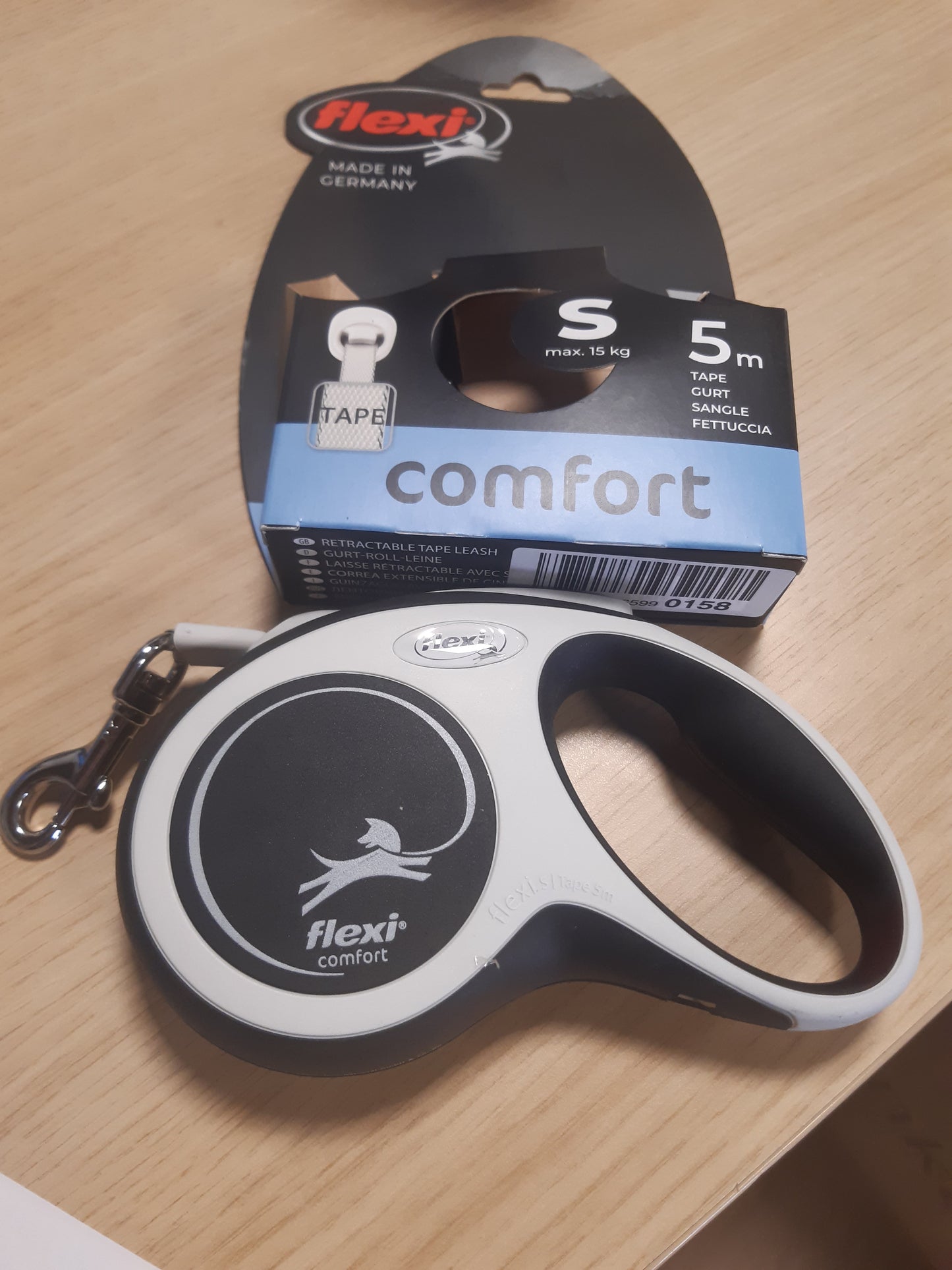 262912 - RRIP FLEXI® Comfort S 5 m i zi, për qen deri në 15 kg