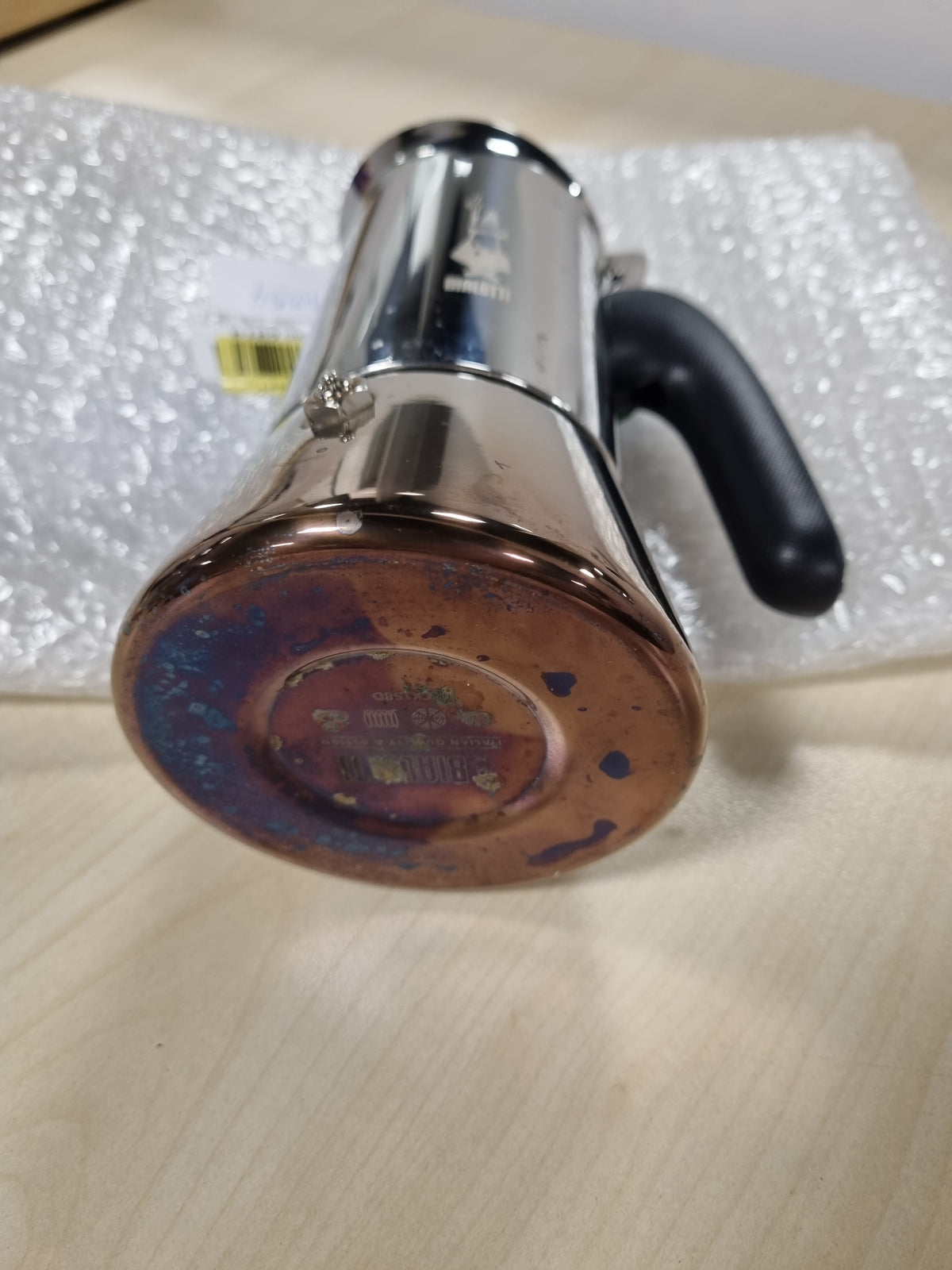 261054 - BIALETTI Makinë espresso Venus Induction, çelik inox, 4 filxhanë kafeje (170 ml), argjendi