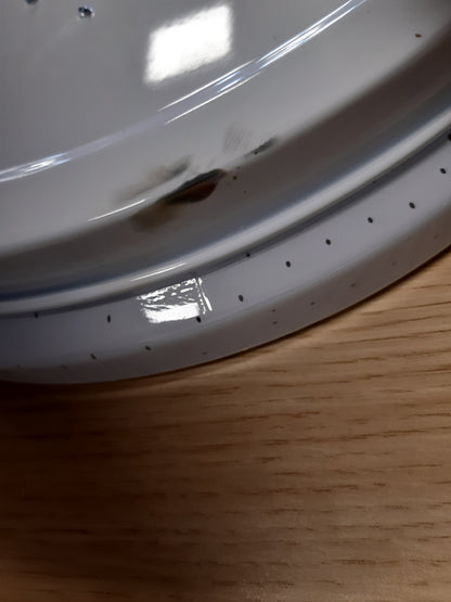 202068 - EGLO - Llambë e Tavanit Pogliola-S, Ø 31 cm, LED me Efekt Kristali, Materiale: Çelik dhe Plastike, Ngjyra: Bardhe, Përshtatshme për Dhomë Ndënje, Dhomë Fëmijësh, Kuzhinë, Zyrë, Korridor